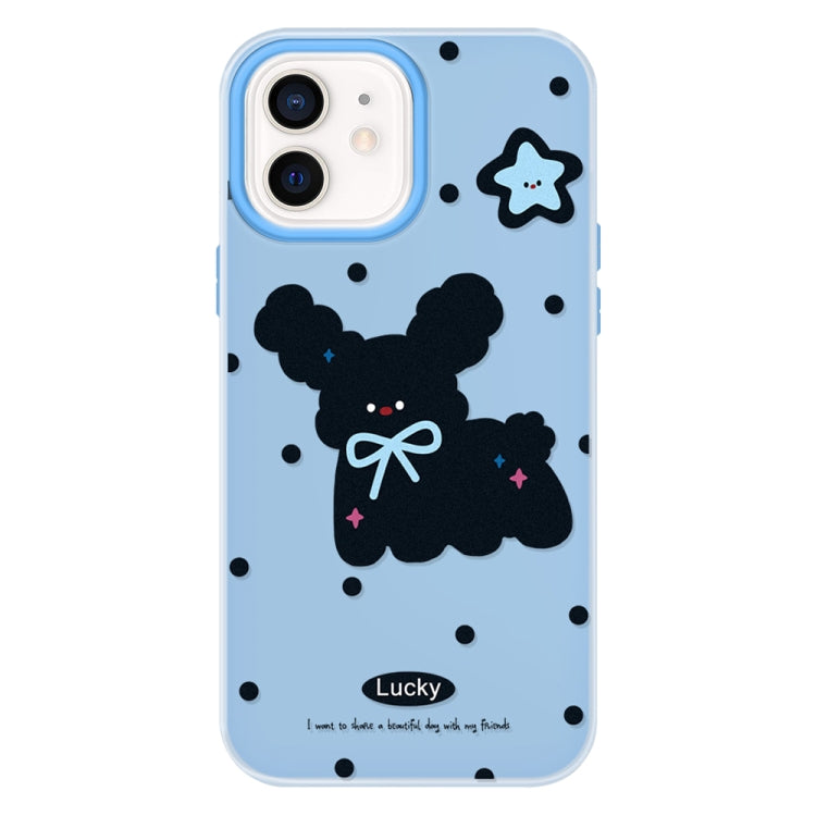 For iPhone 11 Skin Feeling Jelly TPU Hybrid PC Phone Case