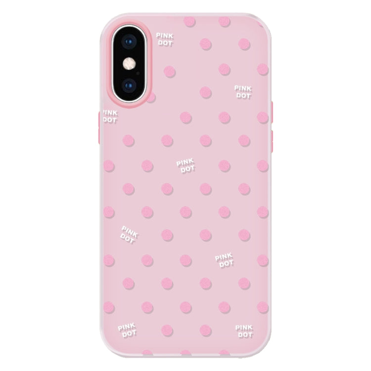 For iPhone X / XS Skin Feeling Jelly TPU Hybrid PC Phone Case