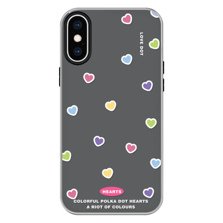 For iPhone X / XS Skin Feeling Jelly TPU Hybrid PC Phone Case