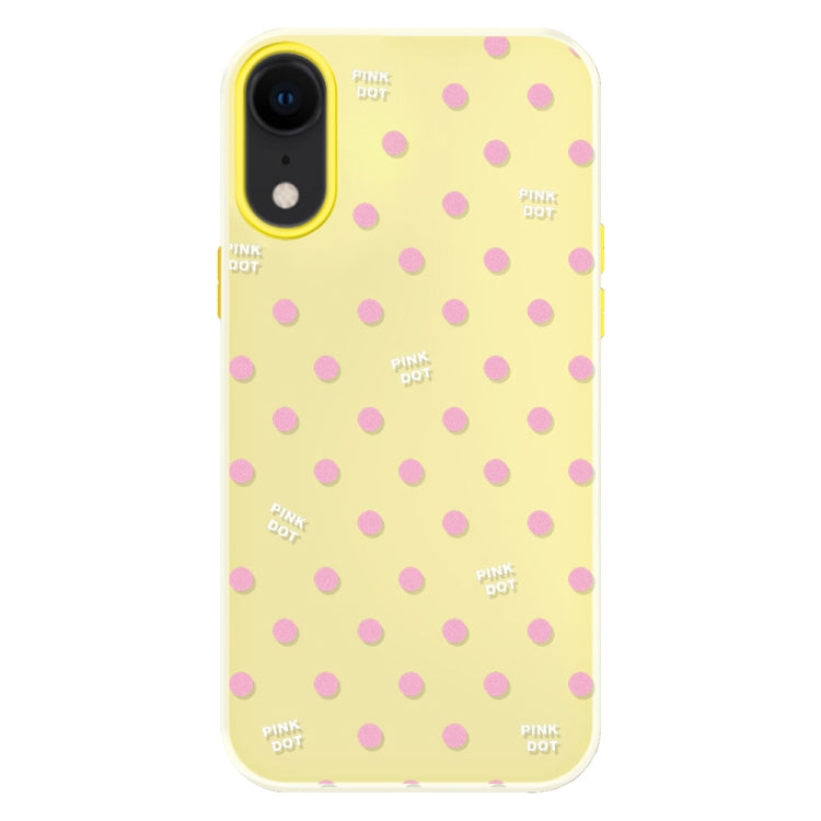 For iPhone XR Skin Feeling Jelly TPU Hybrid PC Phone Case
