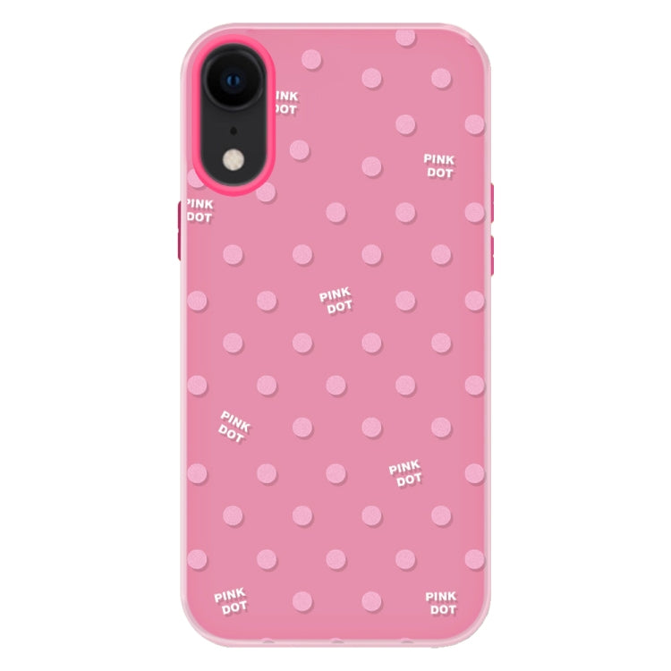For iPhone XR Skin Feeling Jelly TPU Hybrid PC Phone Case