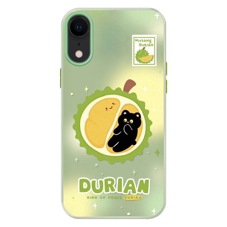 For iPhone XR Skin Feeling Jelly TPU Hybrid PC Phone Case