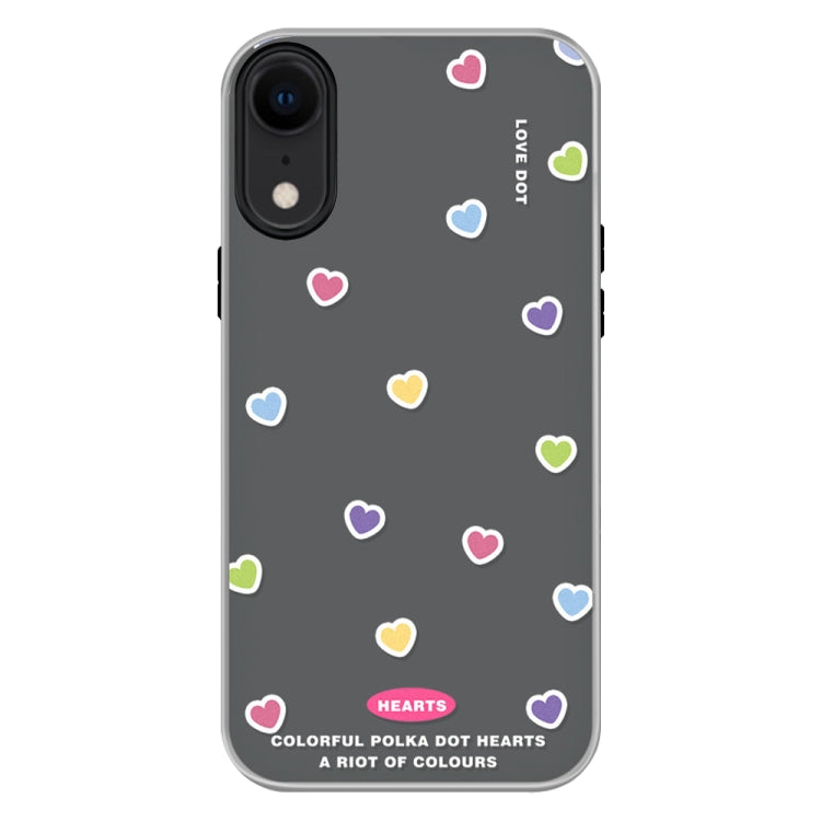 For iPhone XR Skin Feeling Jelly TPU Hybrid PC Phone Case