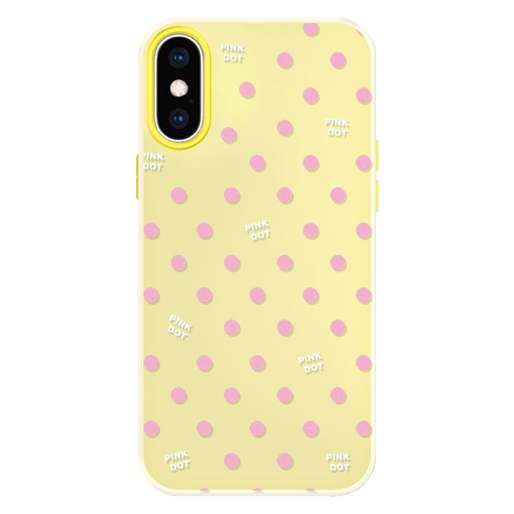 For iPhone XS Max Skin Feeling Jelly TPU Hybrid PC Phone Case