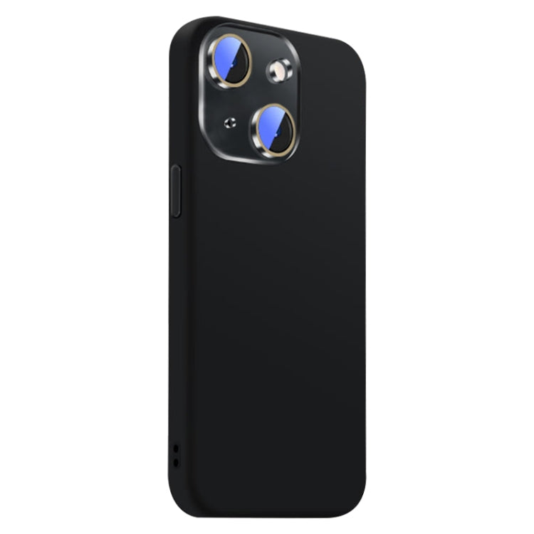 For iPhone 14 Plus Nano Lens Cover Liquid Silicone Phone Case