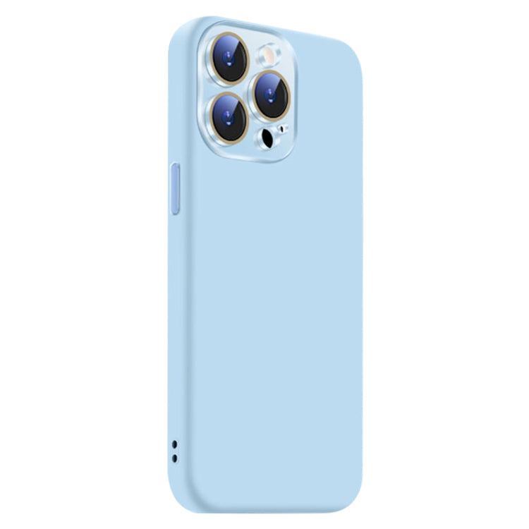 For iPhone 12 Pro Nano Lens Cover Liquid Silicone Phone Case