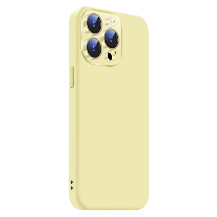 For iPhone 12 Pro Max Nano Lens Cover Liquid Silicone Phone Case