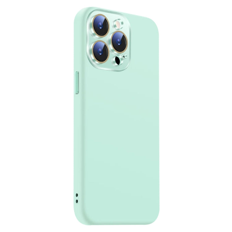 For iPhone 12 Pro Max Nano Lens Cover Liquid Silicone Phone Case