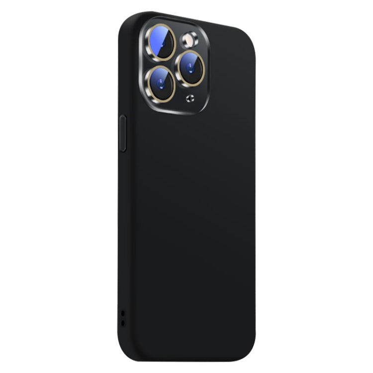 For iPhone 11 Pro Max Nano Lens Cover Liquid Silicone Phone Case