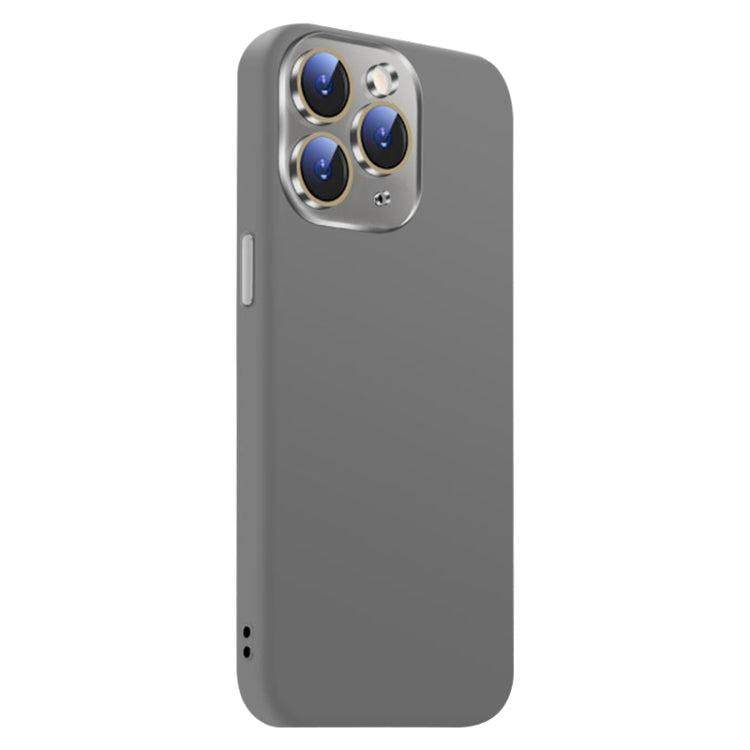 For iPhone 11 Pro Max Nano Lens Cover Liquid Silicone Phone Case