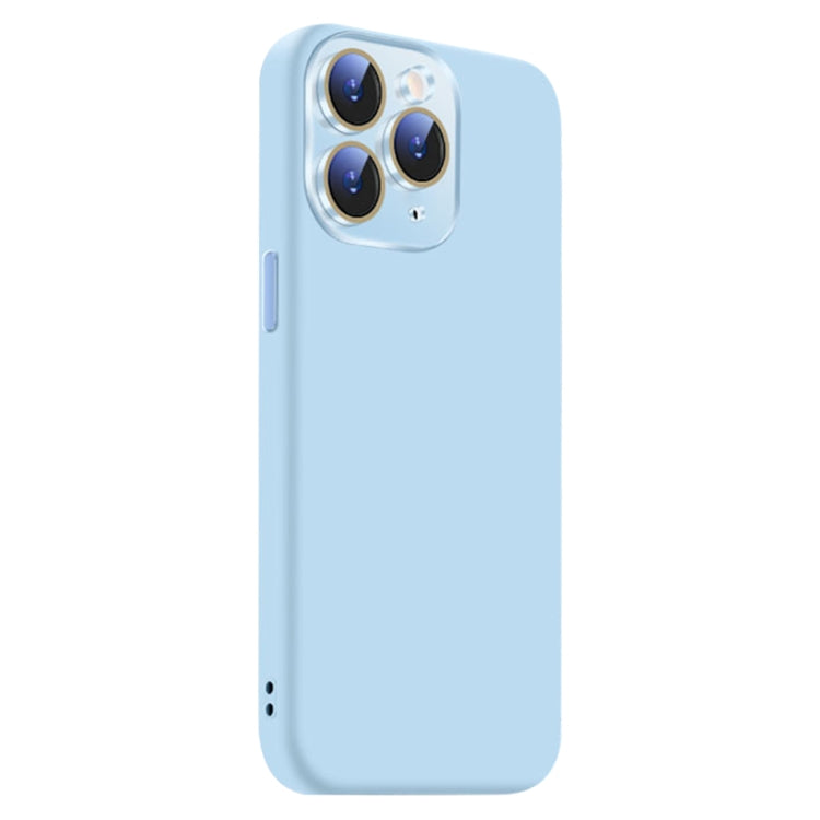 For iPhone 11 Pro Max Nano Lens Cover Liquid Silicone Phone Case