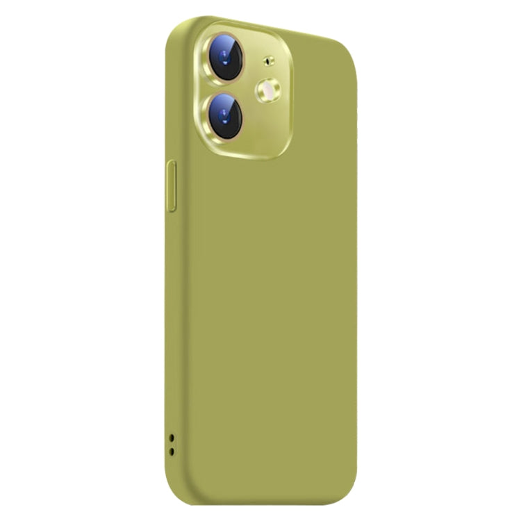For iPhone 11 Nano Lens Cover Liquid Silicone Phone Case