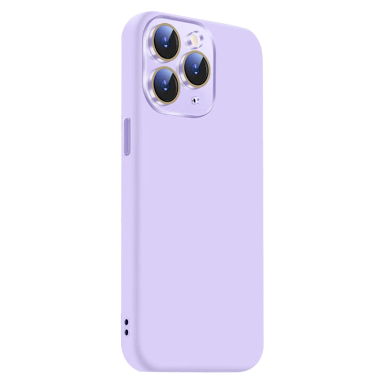 For iPhone 11 Pro Nano Lens Cover Liquid Silicone Phone Case