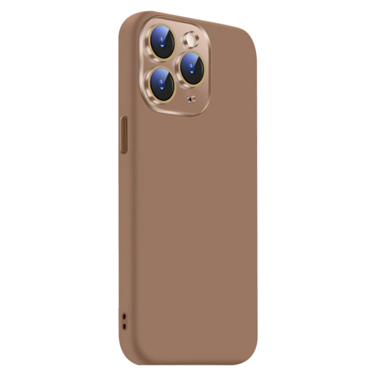 For iPhone 11 Pro Nano Lens Cover Liquid Silicone Phone Case