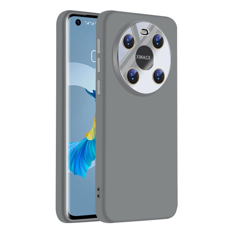 For Huawei Mate 40 Nano Lens Cover Liquid Silicone Phone Case