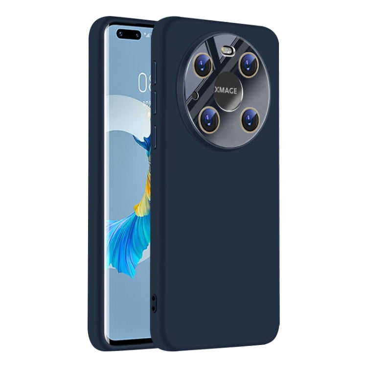 For Huawei Mate 40 Pro Nano Lens Cover Liquid Silicone Phone Case