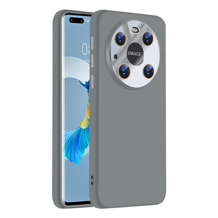 For Huawei Mate 40 Pro Nano Lens Cover Liquid Silicone Phone Case