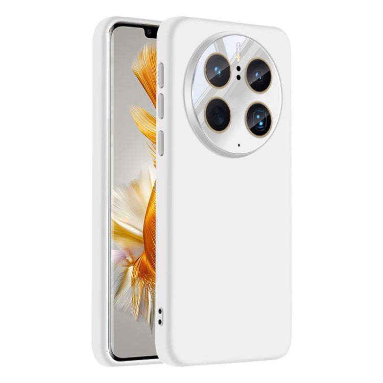 For Huawei Mate 50 Pro Nano Lens Cover Liquid Silicone Phone Case