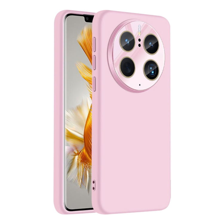 For Huawei Mate 50 Pro Nano Lens Cover Liquid Silicone Phone Case