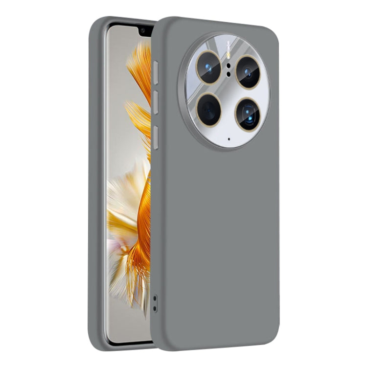 For Huawei Mate 50 Pro Nano Lens Cover Liquid Silicone Phone Case