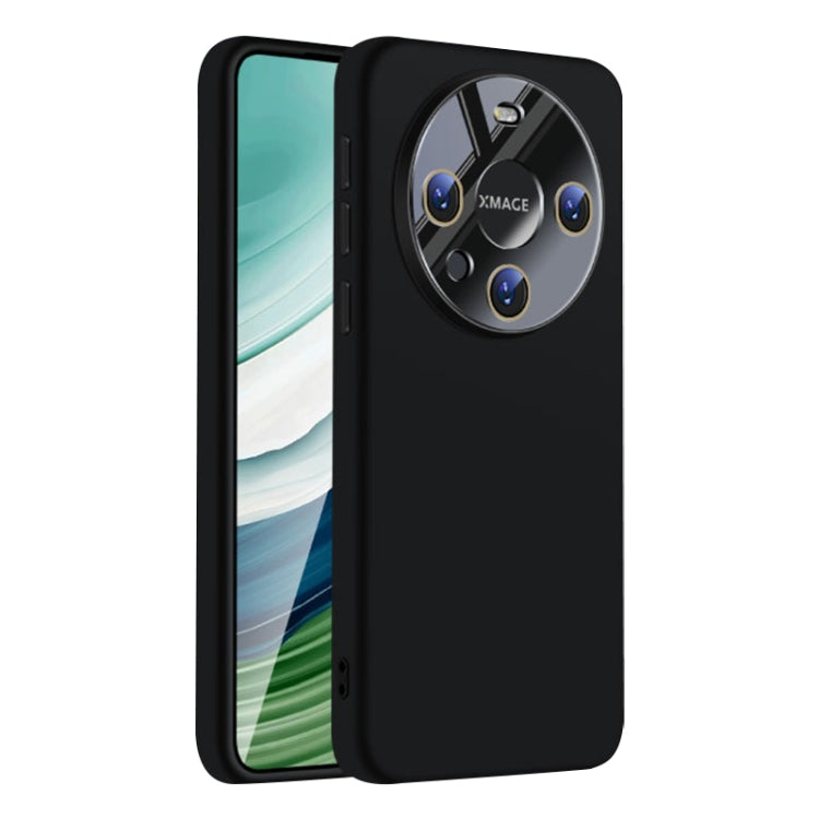 For Huawei Mate 60 Nano Lens Cover Liquid Silicone Phone Case