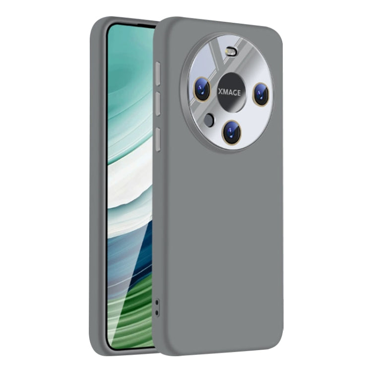 For Huawei Mate 60 Nano Lens Cover Liquid Silicone Phone Case