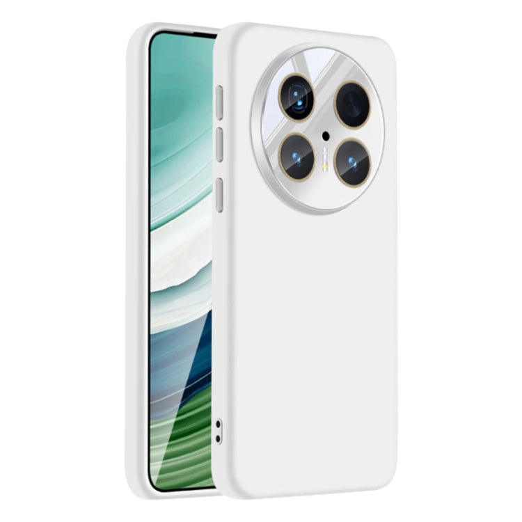 For Huawei Mate 70 Nano Lens Cover Liquid Silicone Phone Case