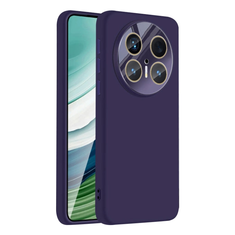 For Huawei Mate 70 Nano Lens Cover Liquid Silicone Phone Case