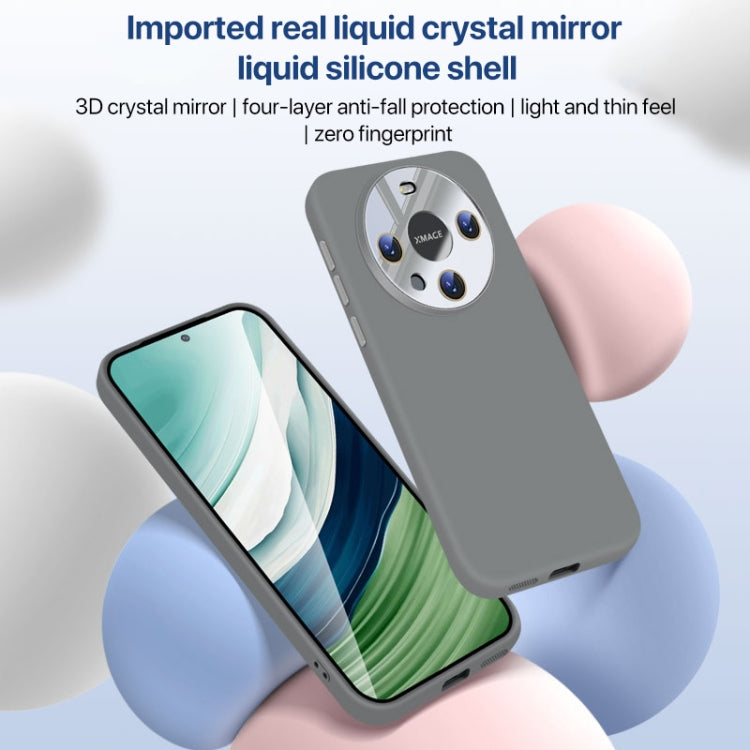 For Huawei Mate 40 Nano Lens Cover Liquid Silicone Phone Case