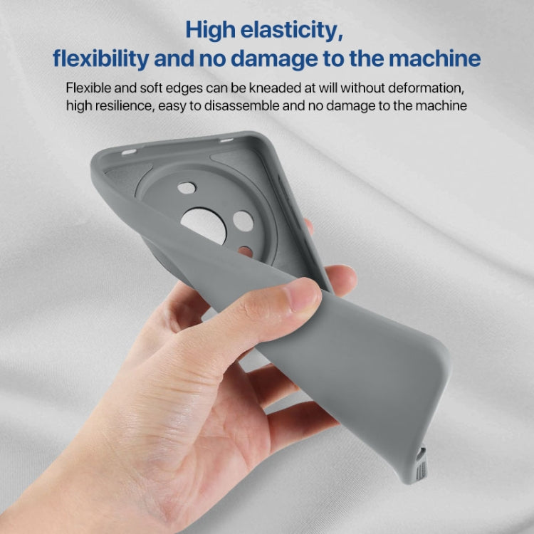 For Huawei Mate 40 Nano Lens Cover Liquid Silicone Phone Case