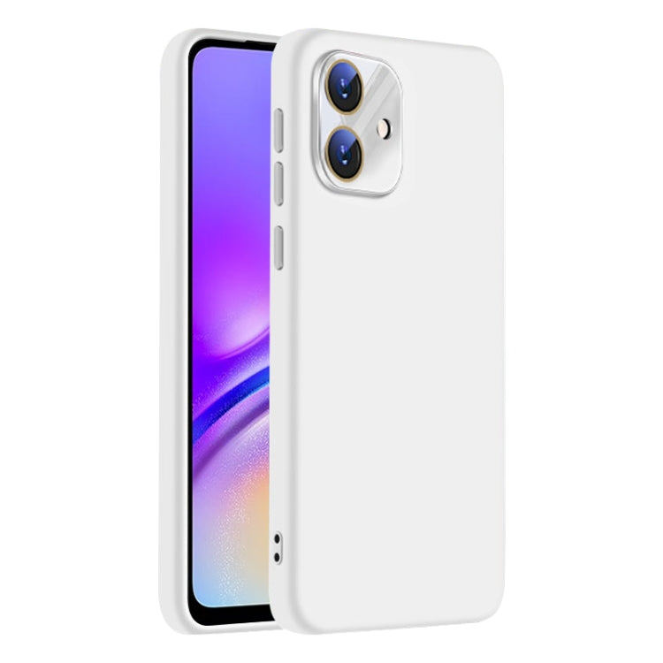For Samsung Galaxy A05 Nano Lens Cover Liquid Silicone Phone Case
