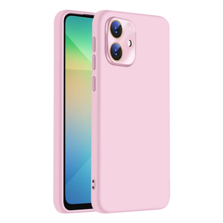 For Samsung Galaxy A06 4G Nano Lens Cover Liquid Silicone Phone Case