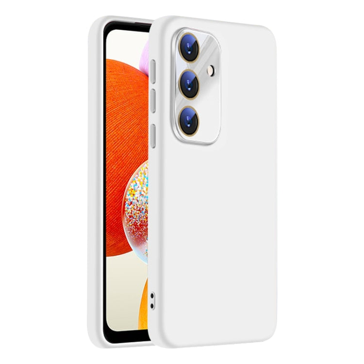 For Samsung Galaxy A14 Nano Lens Cover Liquid Silicone Phone Case