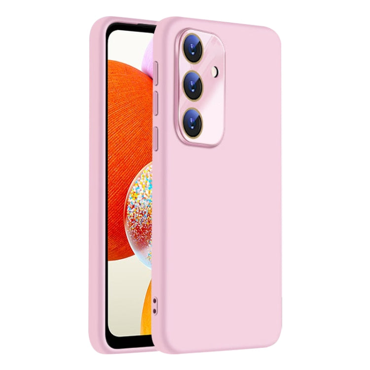 For Samsung Galaxy A14 Nano Lens Cover Liquid Silicone Phone Case