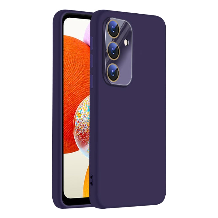 For Samsung Galaxy A14 Nano Lens Cover Liquid Silicone Phone Case