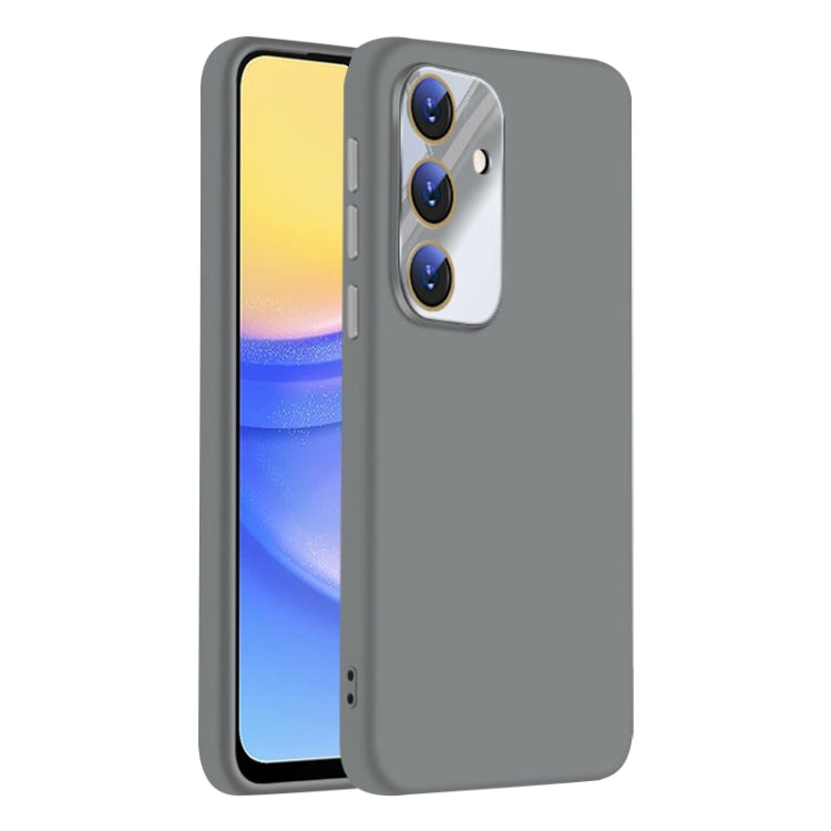 For Samsung Galaxy A15 Nano Lens Cover Liquid Silicone Phone Case