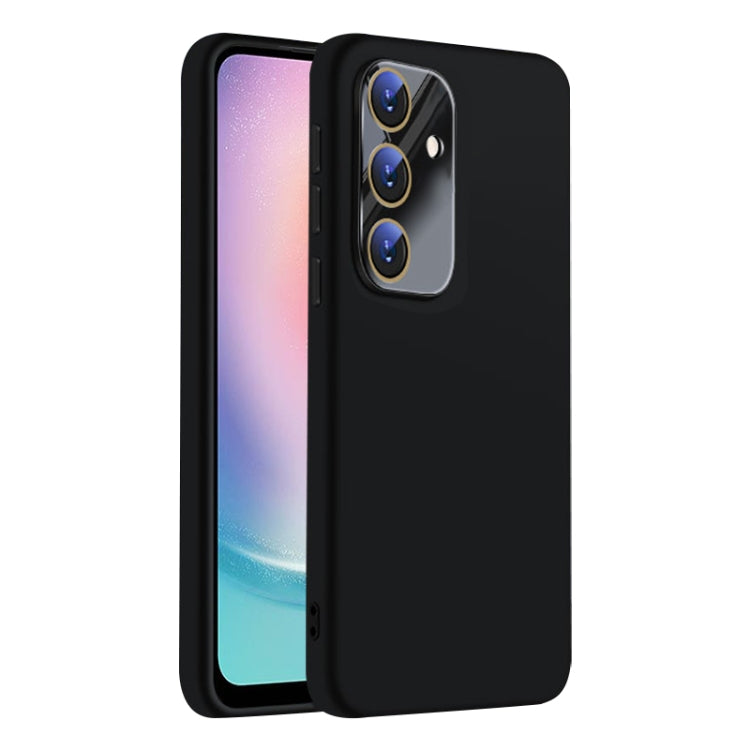 For Samsung Galaxy A24 5G Nano Lens Cover Liquid Silicone Phone Case