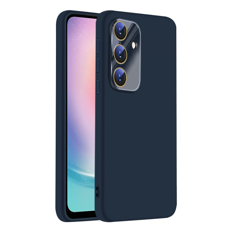 For Samsung Galaxy A24 5G Nano Lens Cover Liquid Silicone Phone Case