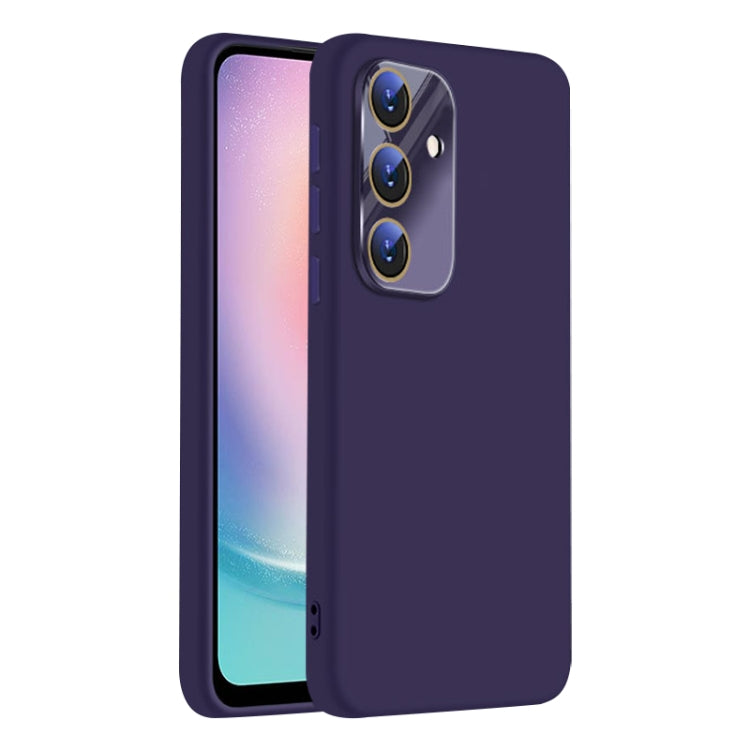 For Samsung Galaxy A24 5G Nano Lens Cover Liquid Silicone Phone Case