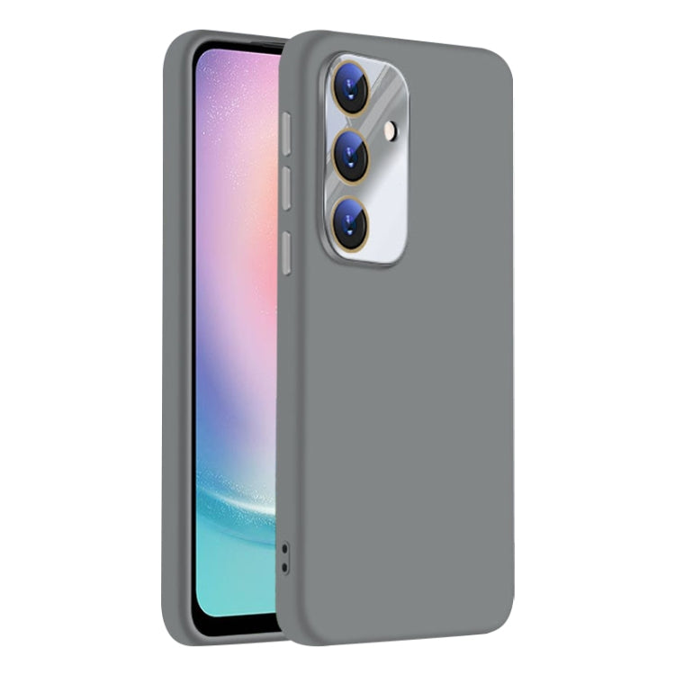 For Samsung Galaxy A24 5G Nano Lens Cover Liquid Silicone Phone Case