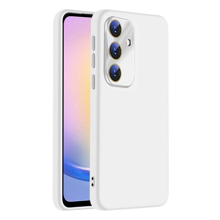 For Samsung Galaxy A25 5G Nano Lens Cover Liquid Silicone Phone Case