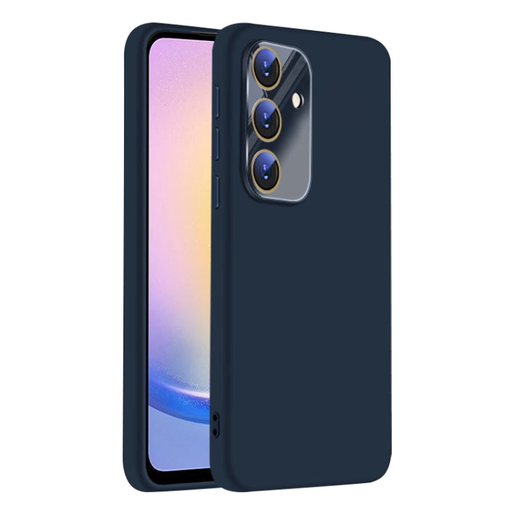 For Samsung Galaxy A25 5G Nano Lens Cover Liquid Silicone Phone Case