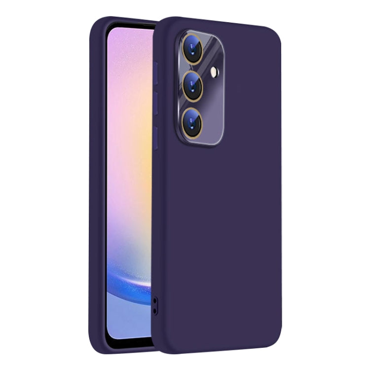 For Samsung Galaxy A25 5G Nano Lens Cover Liquid Silicone Phone Case