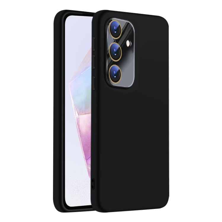 For Samsung Galaxy A35 5G Nano Lens Cover Liquid Silicone Phone Case