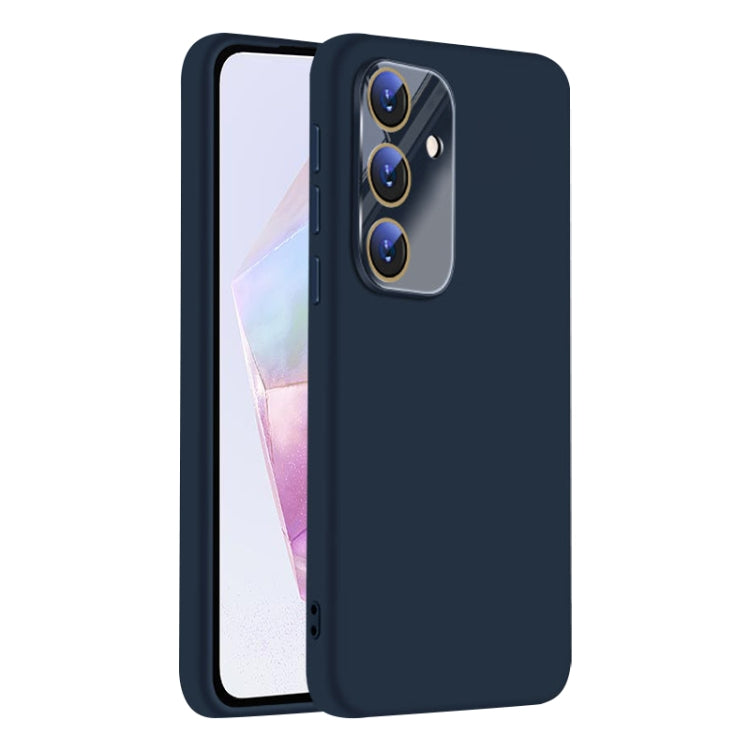 For Samsung Galaxy A35 5G Nano Lens Cover Liquid Silicone Phone Case