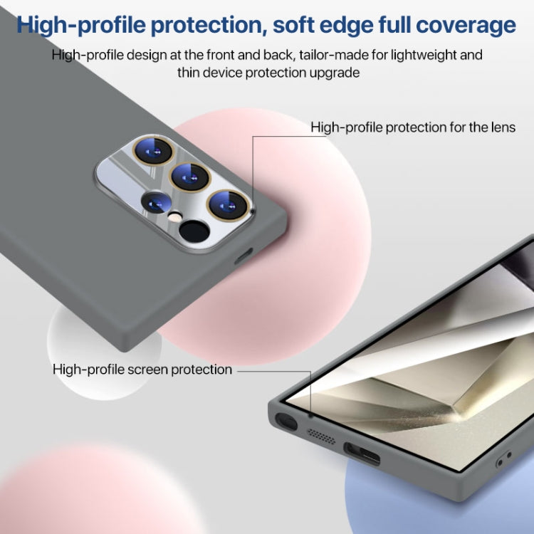 For Samsung Galaxy A35 5G Nano Lens Cover Liquid Silicone Phone Case