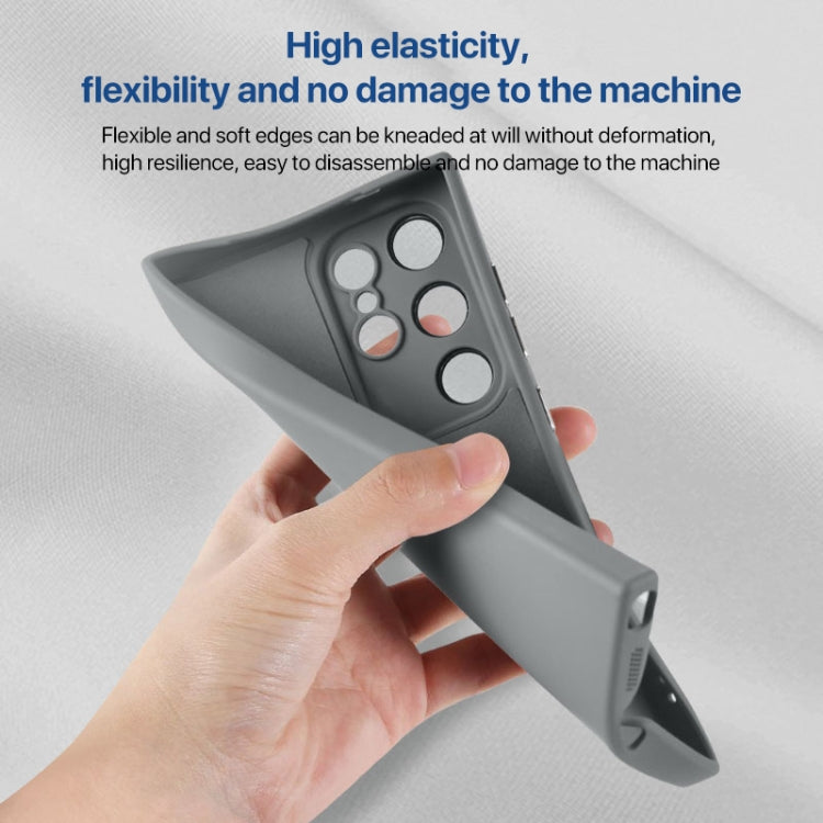 For Samsung Galaxy A14 Nano Lens Cover Liquid Silicone Phone Case