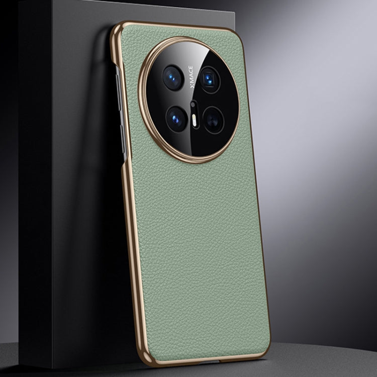 For Huawei Mate 70 Pro / 70 Pro+ Genuine Leather PC Phone Case