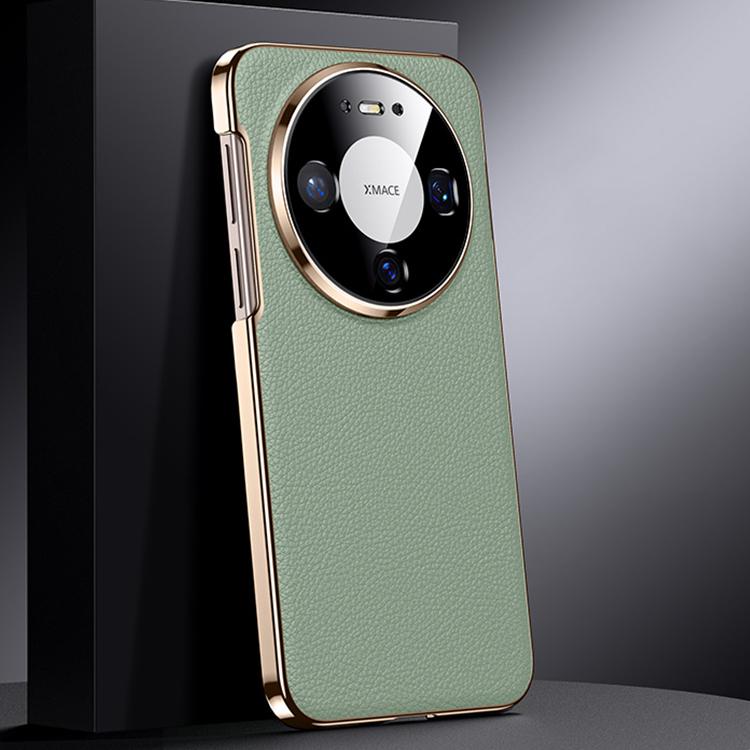For Huawei Mate 80 / 80 Pro Genuine Leather PC Phone Case