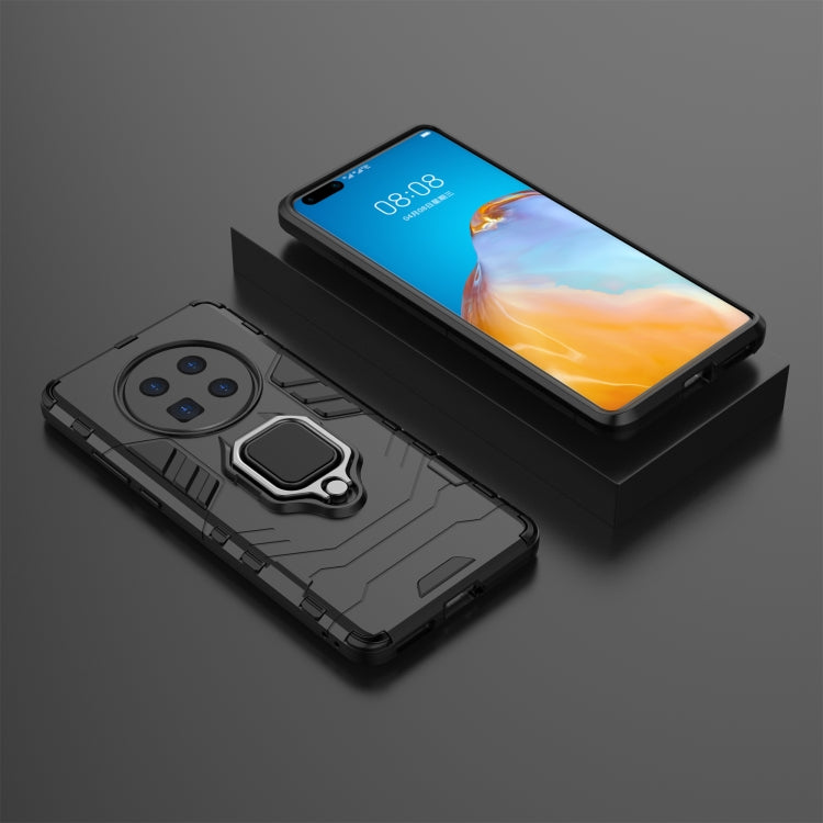 For Huawei Mate 40 Shockproof PC + TPU Protective Case with Magnetic Ring Holder